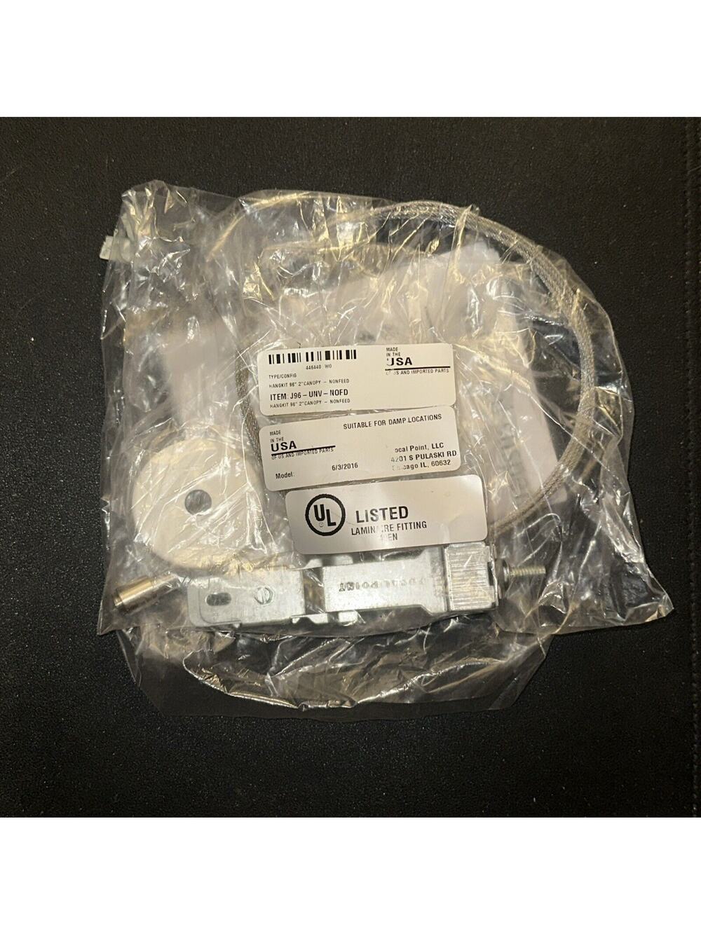 New Focal Point J96-UNV-NOFD Hang Kits